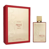 Prive Rouge Arabische Parfum set met rood en goud parfumdoos en flesje